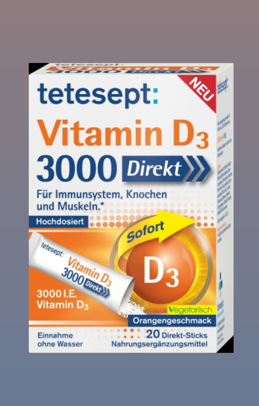 پودر ساشه ای ویتامین D3 3000
