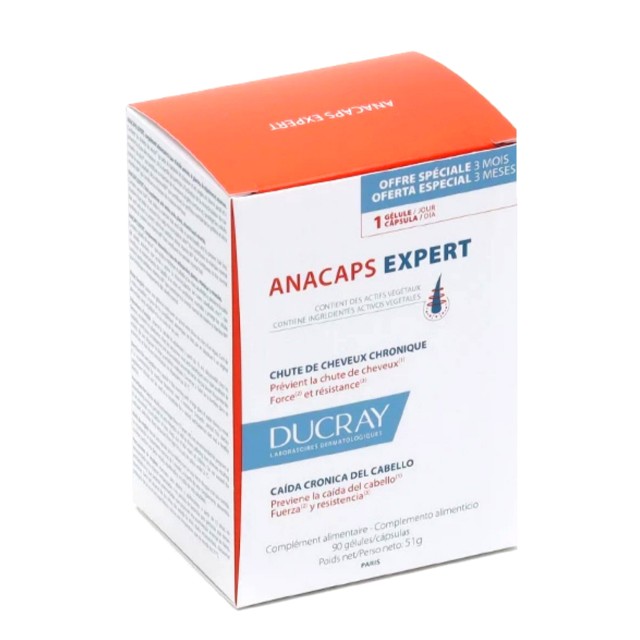 کپسول آناکپس اکسپرت anacaps expert مناسب ریزش موی هورمونی و شدید ۹۰